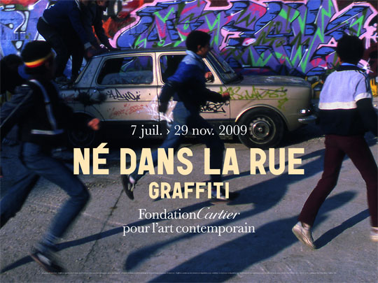 Né dans la rue - Graffiti / Fondation-Cartier